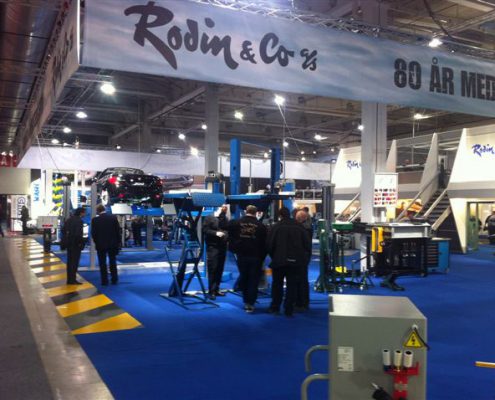 BM Autoteknik participating in Automessen in Oslo, Norway