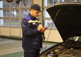 TUVLITA vehicle inspection, Lithuania. PDA with BM FlexCheck