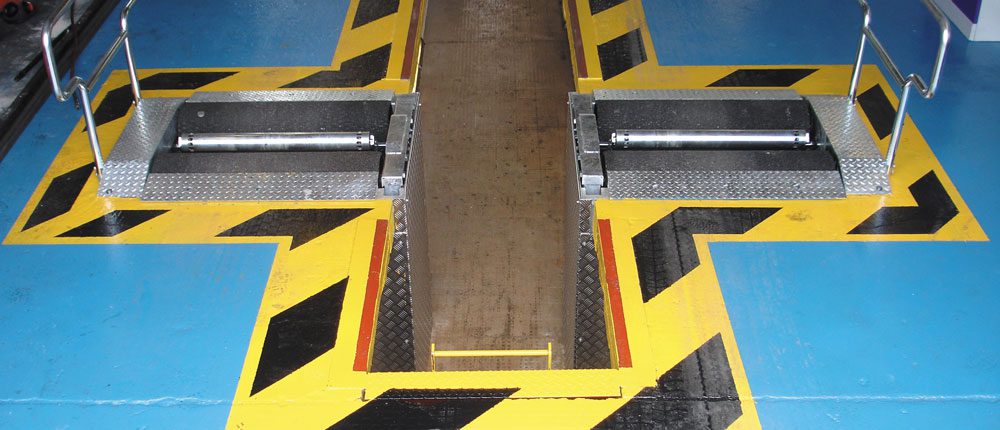 ATF-approval The BM ATF roller brake tester in the UK. BM14200 roller brake tester.