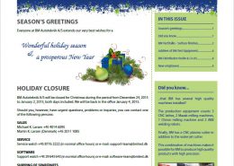 BM Newsletter no 8 frontpage.