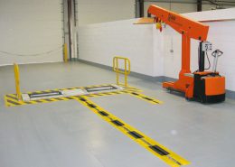 BM14200 roller brake tester and BM74000 load simulation in VOSA workshop